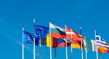 Flaggen der Länder in der EU